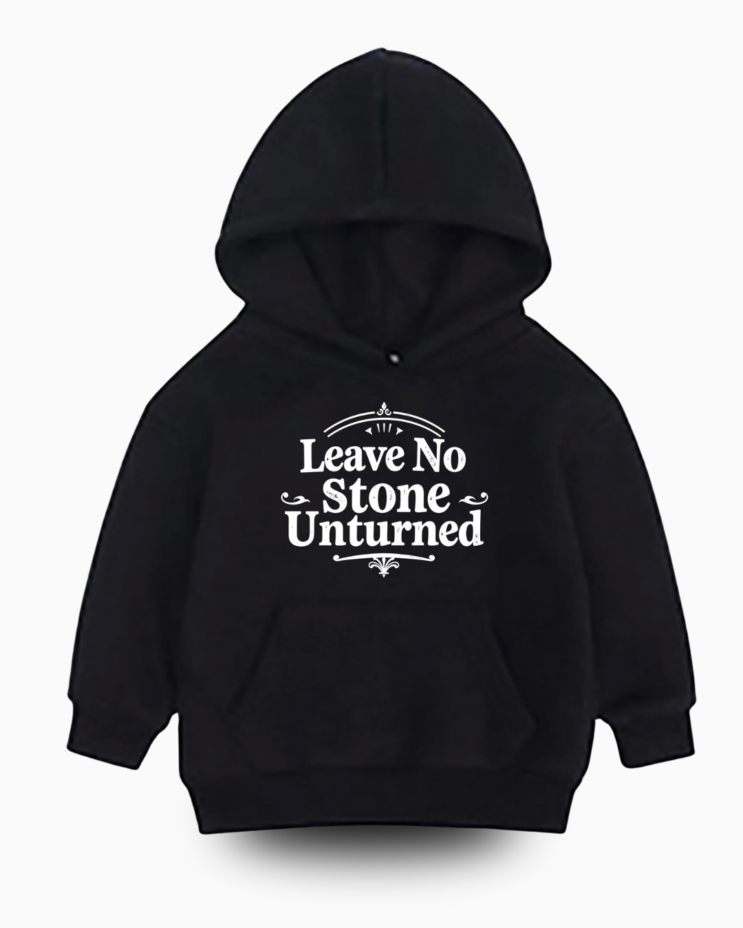 Baby & Toddler Leave No Stone Unturned Hoodie - Black