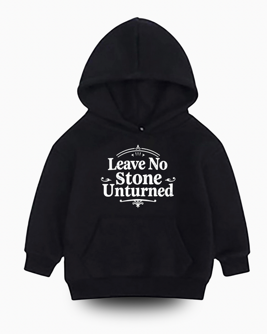 Baby & Toddler Leave No Stone Unturned Hoodie - Black